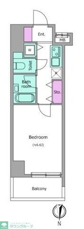 レジディア新御茶ノ水・の物件間取画像